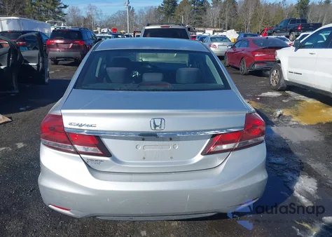 2013 Honda Civic Lx из США, поврежденный, VIN 2HGFB2F50DH581053